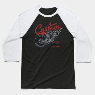 Motorcycle Baseball T-Shirt